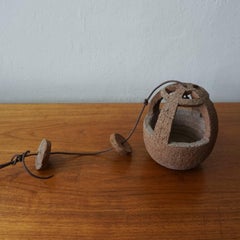 Hanging Ceramic Planter by Stan Bitters