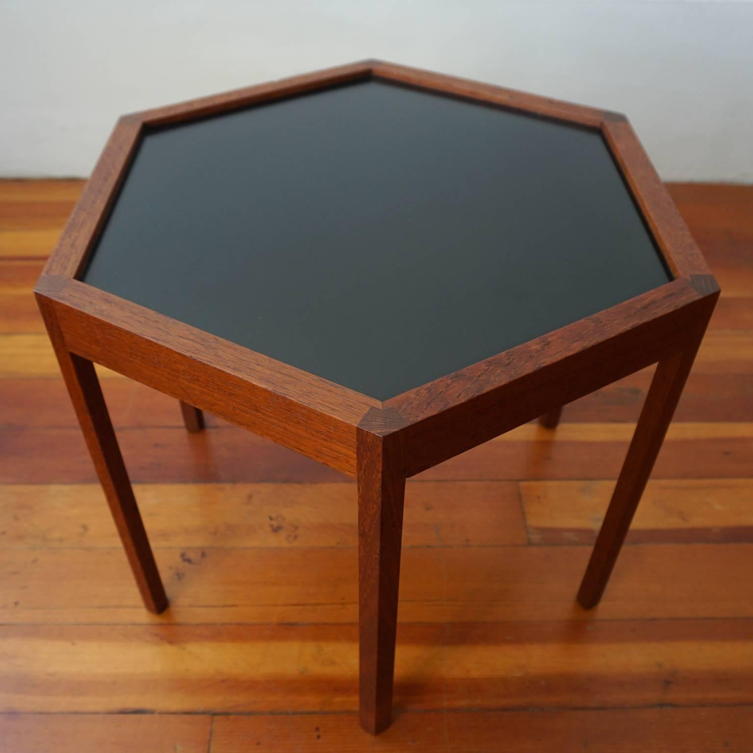 Mid-Century Modern Hans C Andersen Hexgaon Occasional Table for Artex, 1950s