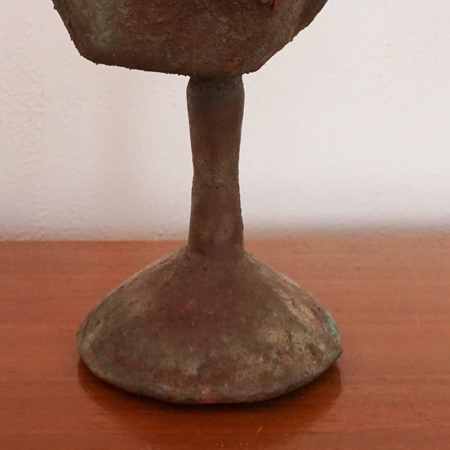 Unique Paolo Soleri Bronze Sculptural Vessel 2