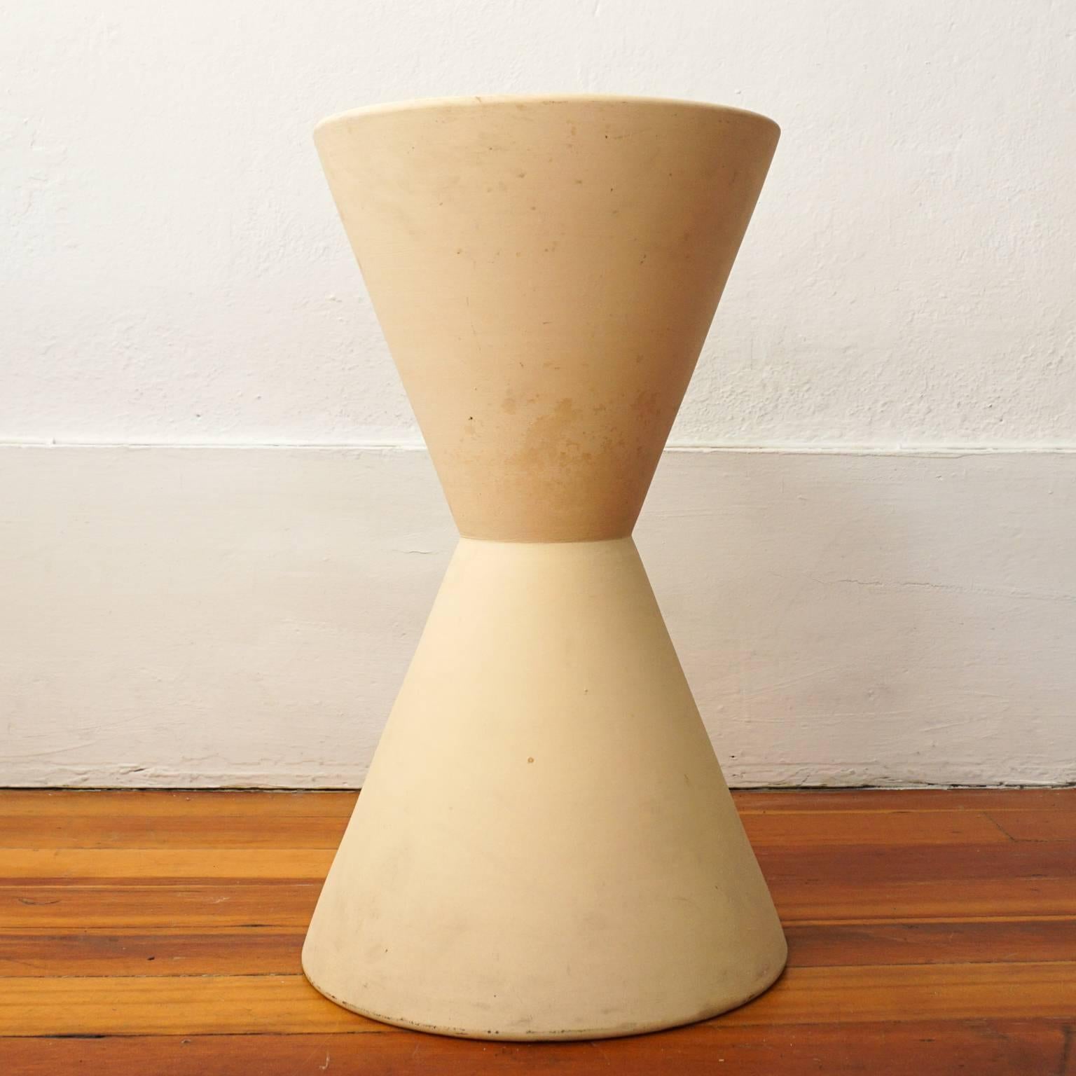 Mid-Century Modern La Gardo Tackett for Architectural Pottery Double Cone in Bisque