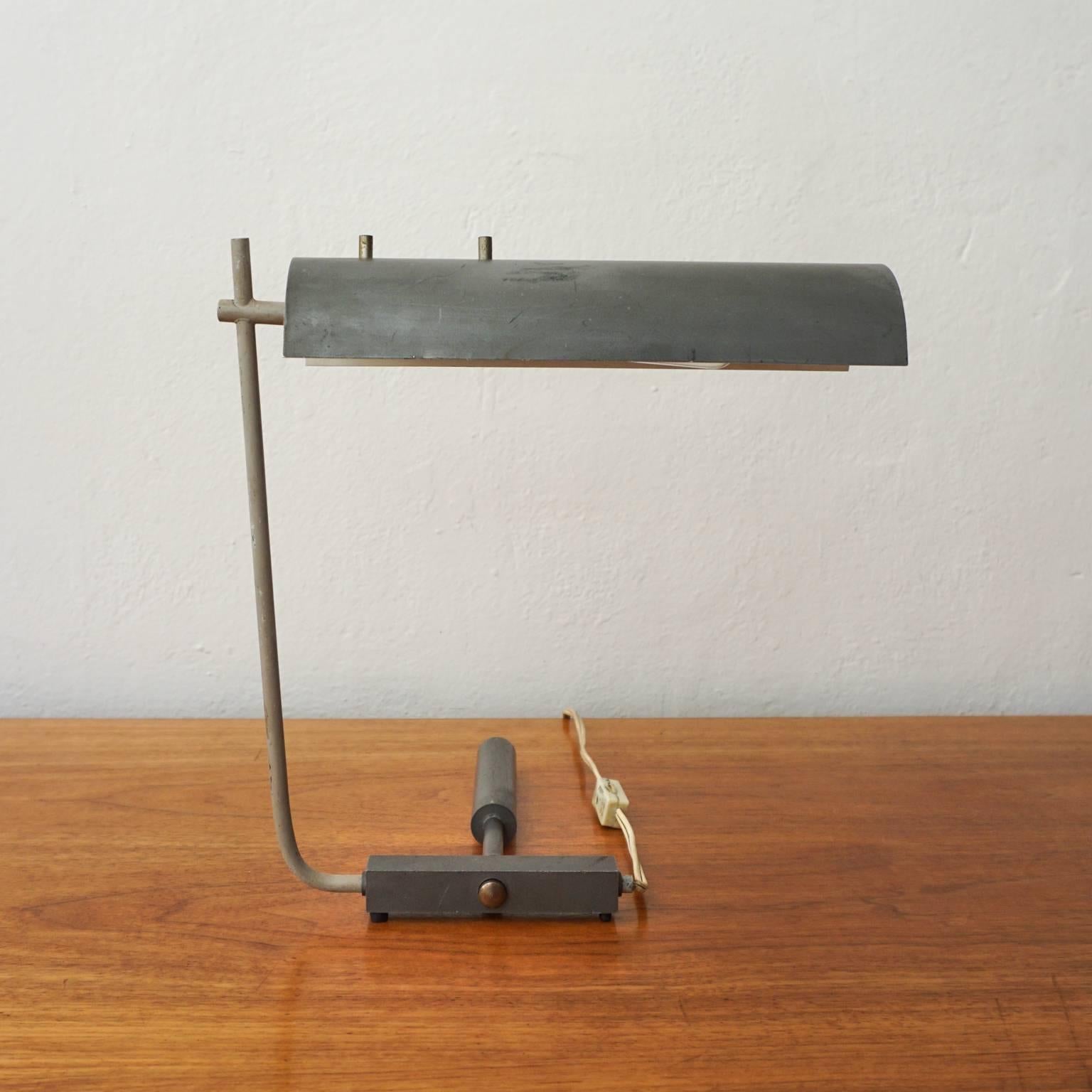 Dutch J.J.M. Hoogervorst for Anvia Desk Lamp, 1950s