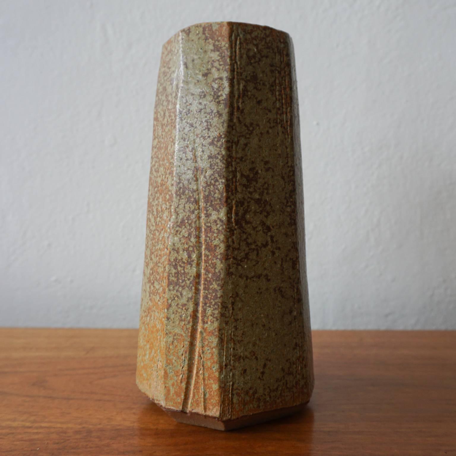 Mid-20th Century 1960s Tom McMillin Ceramic Mesa Vase