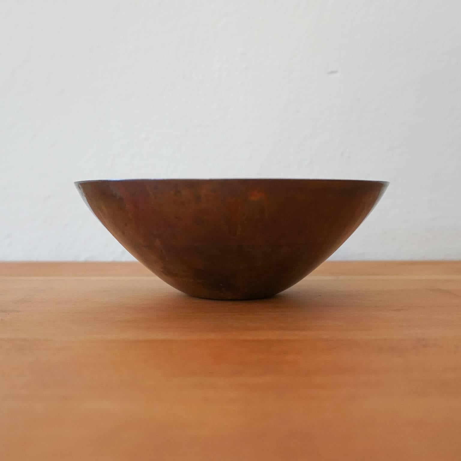 Ronald Pearson Bronze Bowl and Candleholders 1