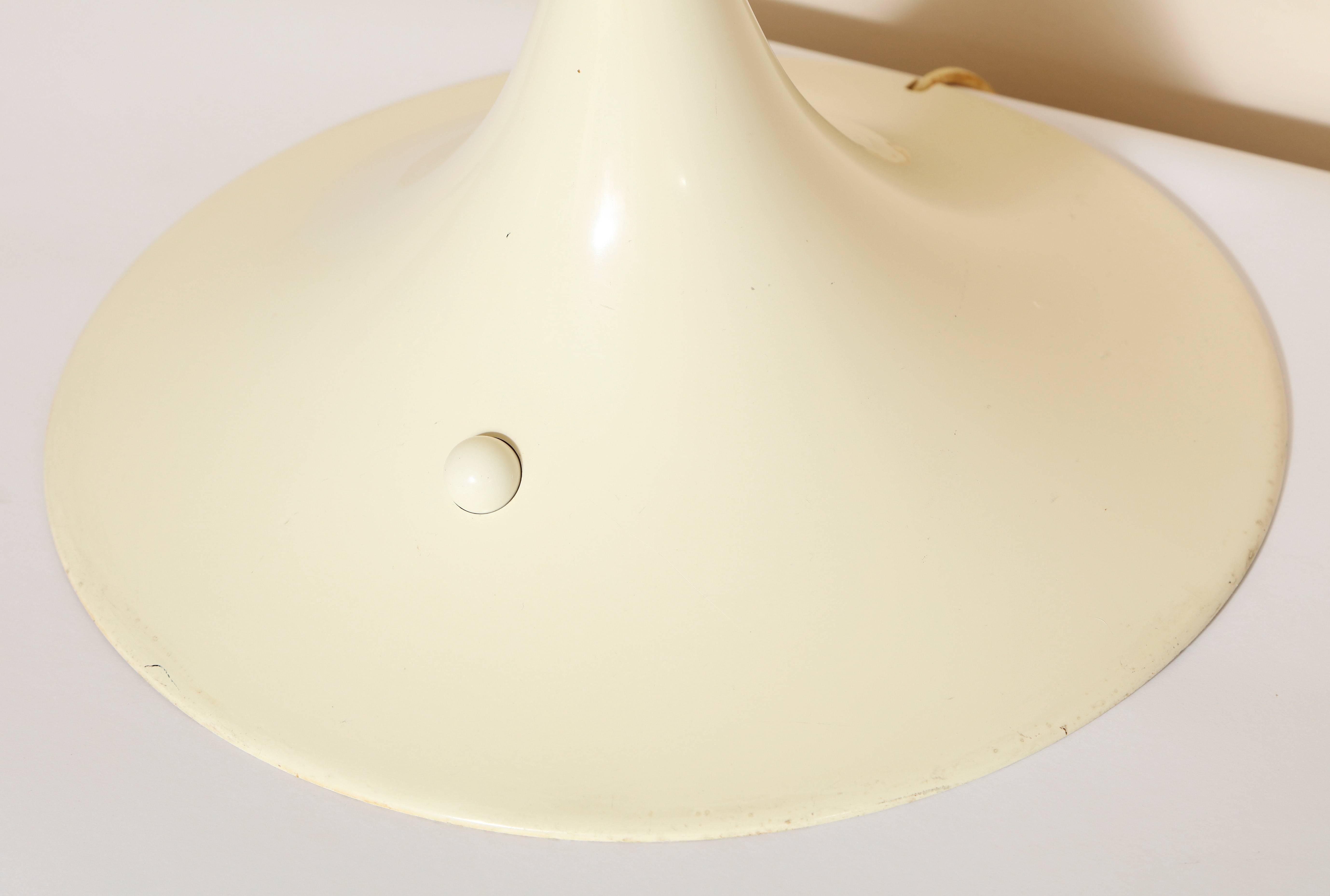 Late 20th Century Iconic Panthella Table Lamp by Verner Panton for Louis Poulsen, Original Stamp