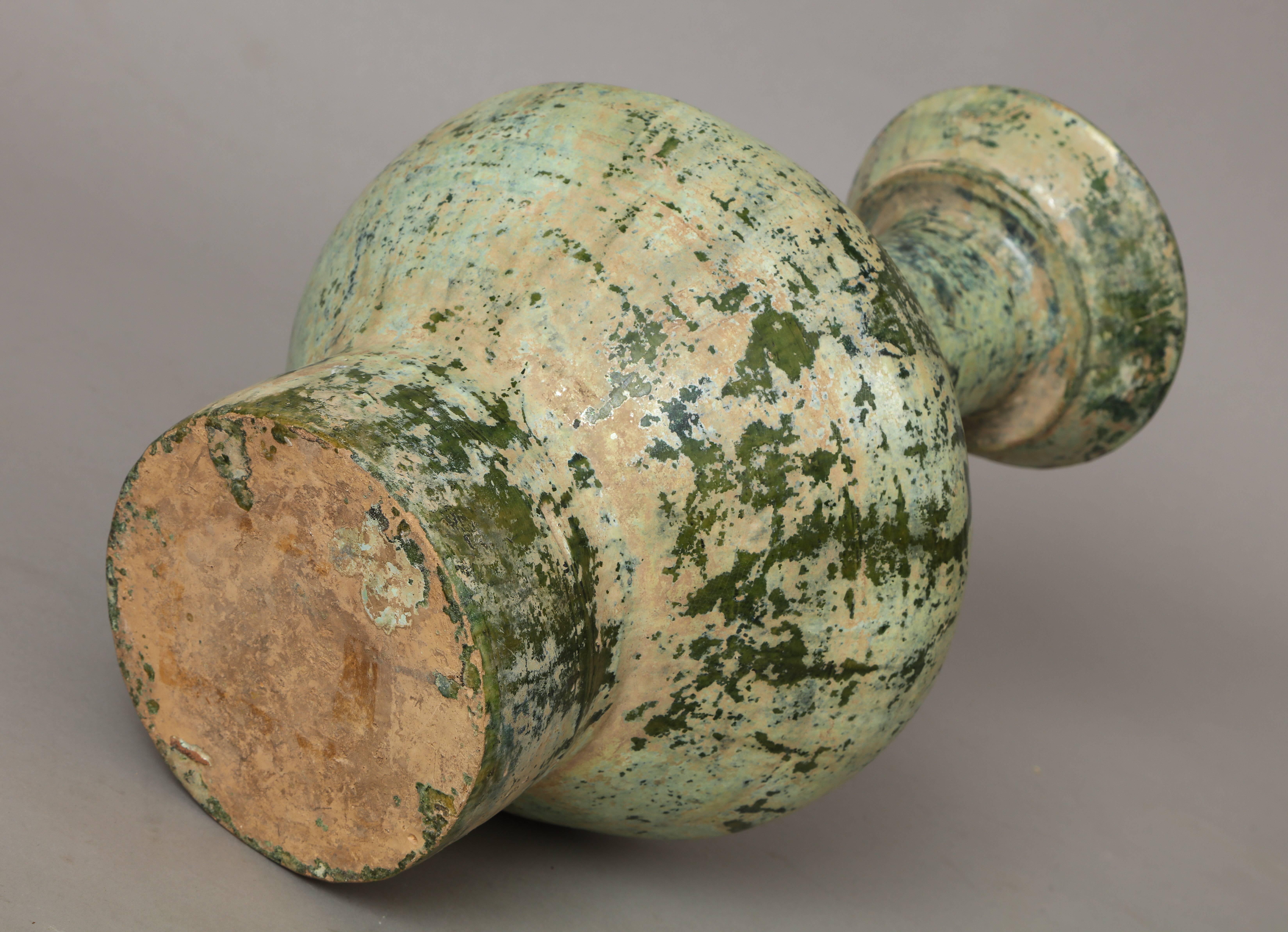 Glazed Han Dynasty Ceramic Vase