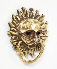 Italian Bronze Masquerone Door Knocker