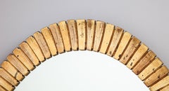 Spanish Gilt Oval Mirror