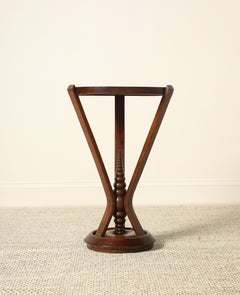 Osvaldo Borsani Attributed Walnut Side Table, circa 1940