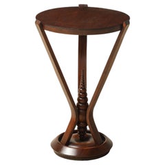 Osvaldo Borsani Attributed Walnut Side Table, circa 1940