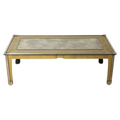 French Art Deco Eglomise Coffee Table, circa 1940