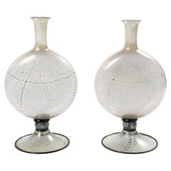 Ercole Barovier, Vasenpaar für Ferro Toso Barovier, Italien, 1930er Jahre, Murano