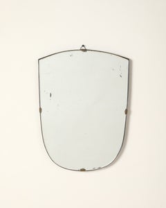 Italienischer Wandspiegel im Stil der Moderne, um 1950