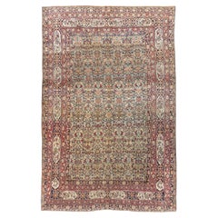 Antique Persian Kirman Rug, circa 1900  8'8 x 13'5