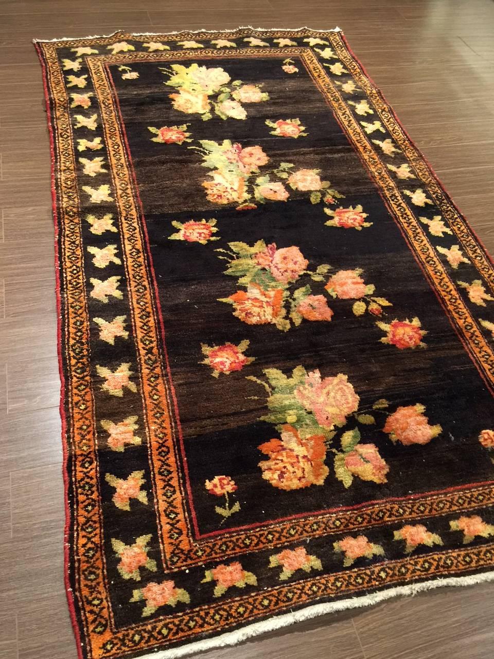 20th Century Vintage Karabagh Rug