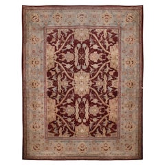 Tapis indien ancien Agra  12'6x15'7