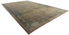 Antique Circa 1920 Hand Knotted Oriental Wool Rug 8'8 x 14'3