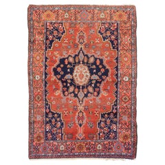 Antique Malayer Rug 4'4 x 6'4