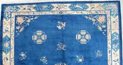 Very Antique Peking Chinese Oriental Rug, circa 1870