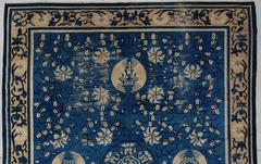 Very Antique Peking Chinese Rug, circa 1850