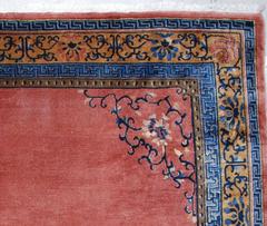 Vintage Art Deco Chinese Oriental Rug