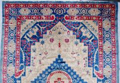 Antique Amritsar Oriental Rug from India, circa 1900