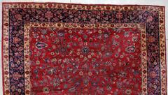 Antique Sarouk Persian Oriental Rug