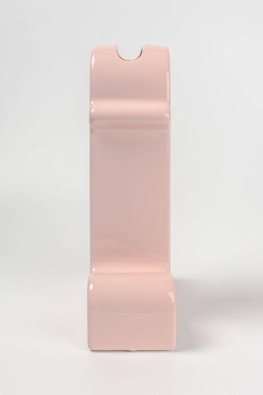 Memphis Pink Shiva Vase by Ettore Sottsass 1970s at 1stDibs