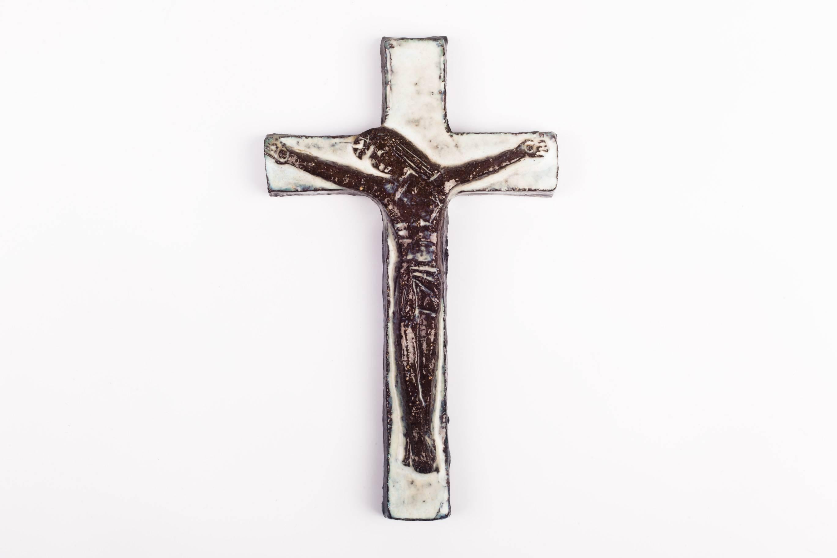 ceramic crucifix