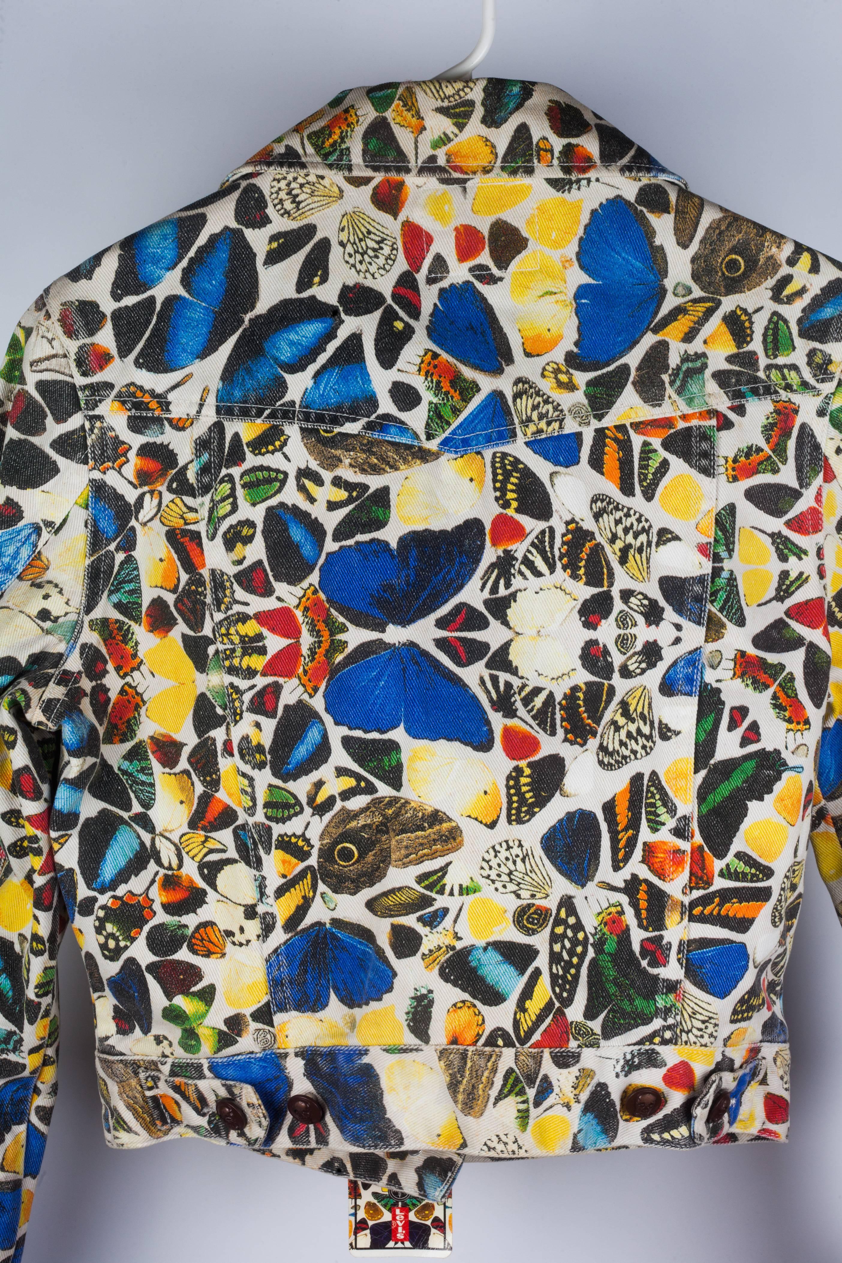 Damien Hirst x Levi’s Limited Edition Butterflies Denim Jacket, 2008 1
