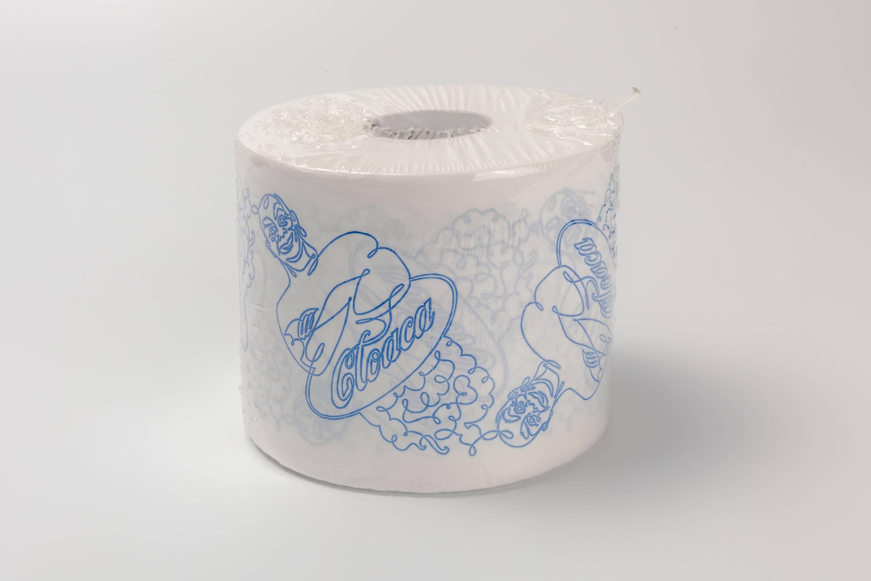 Belgian Super Cloaca Toilet Paper Roll, Wim Delvoye, 2007