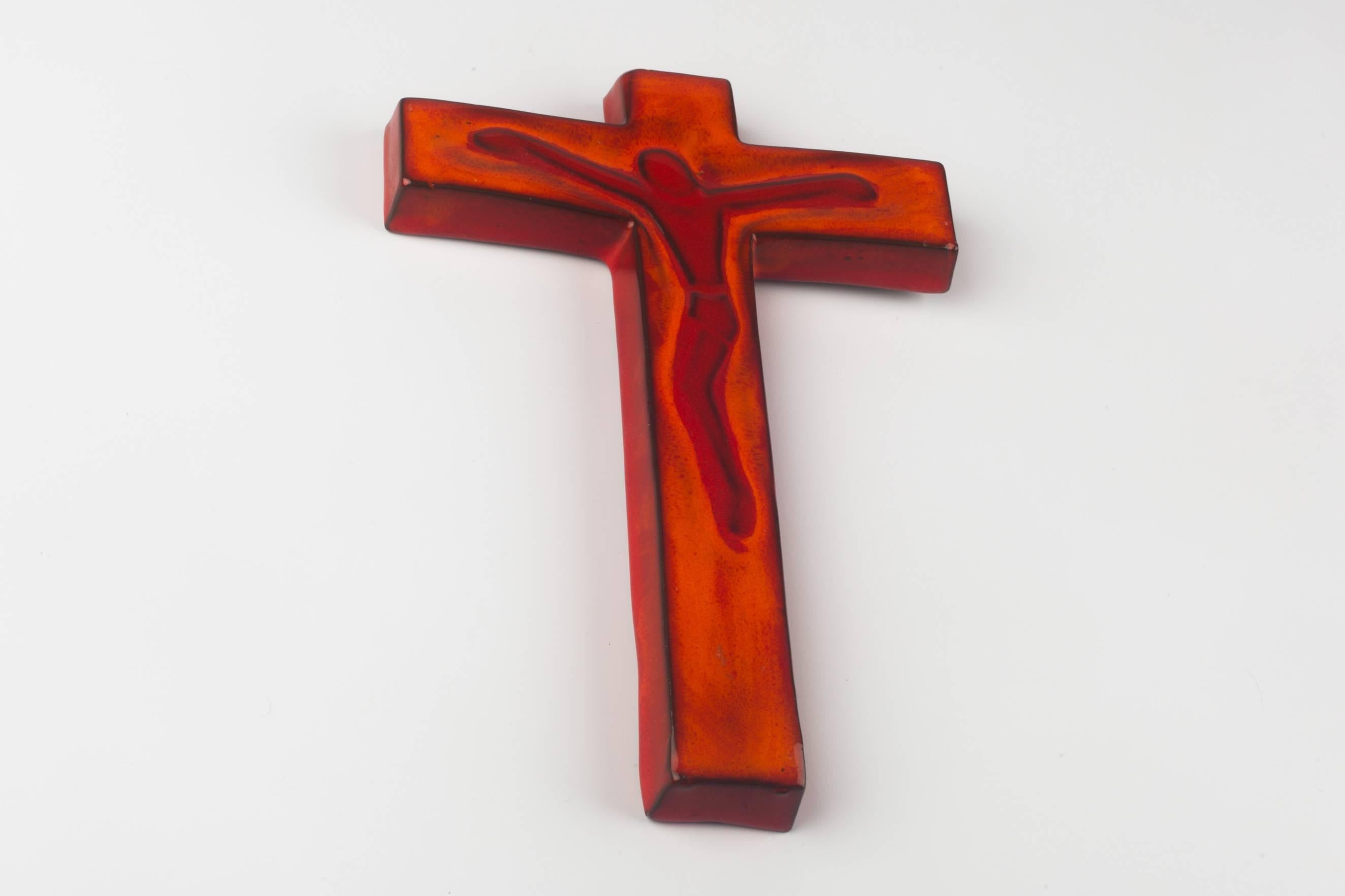 ceramic wall cross