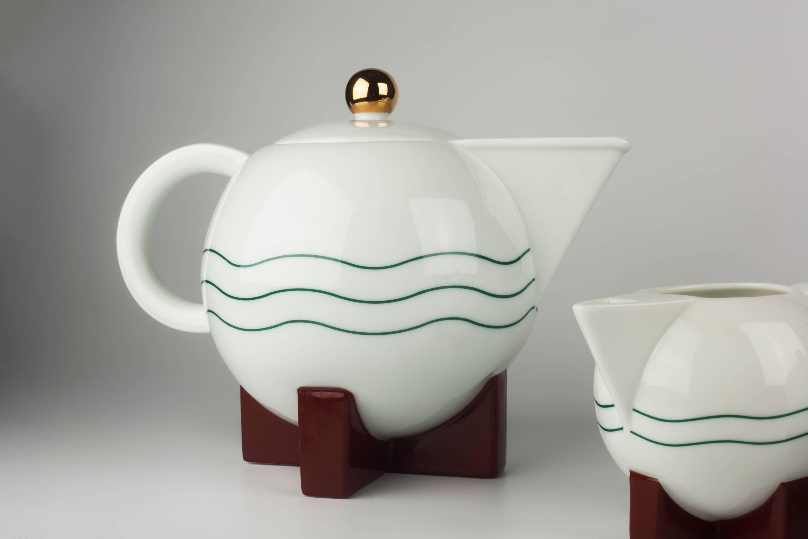 Post-Modern Little Dripper Coffee Set by Michael Graves for Swid Powell, USA, 1987