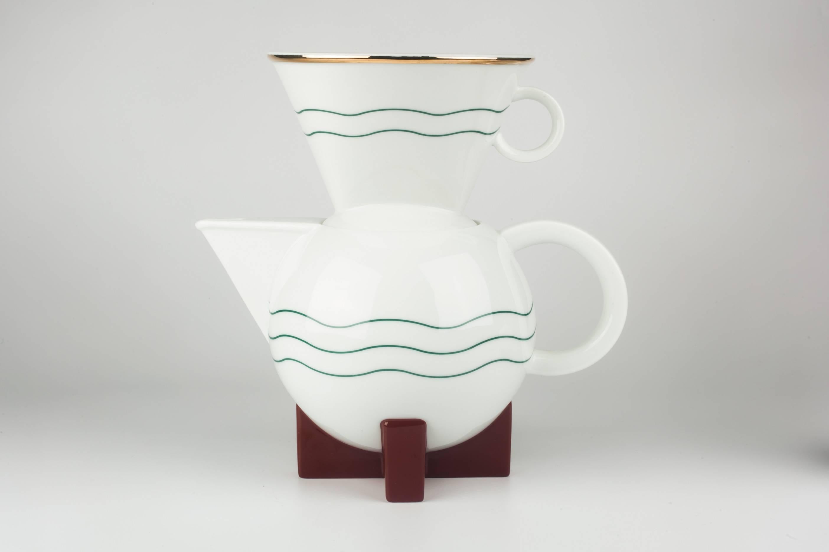 Little Dripper Coffee Set by Michael Graves for Swid Powell, USA, 1987 2