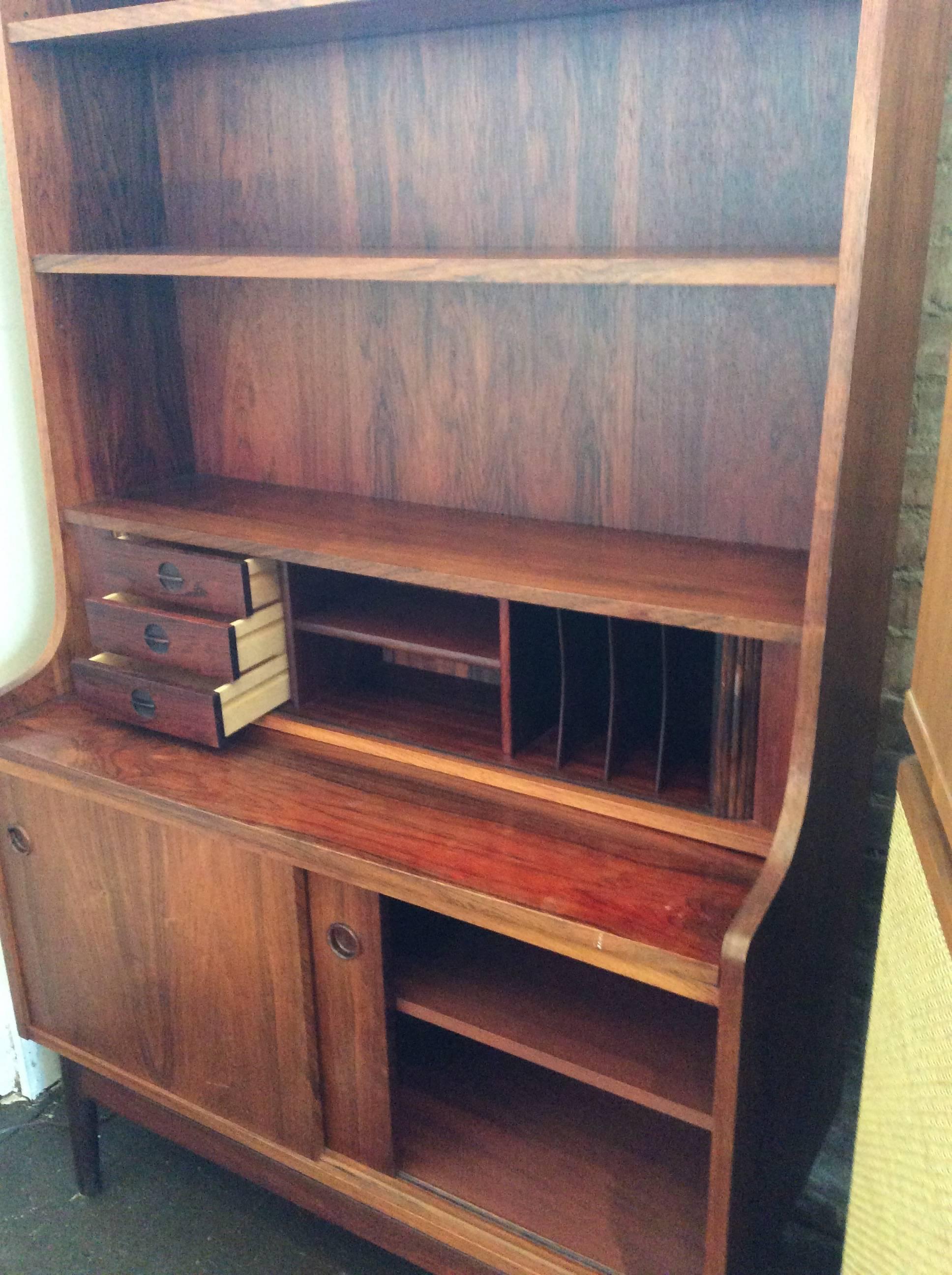 20th Century Danish Modern Rosewood Secretary by Børge Mogensen For Sale