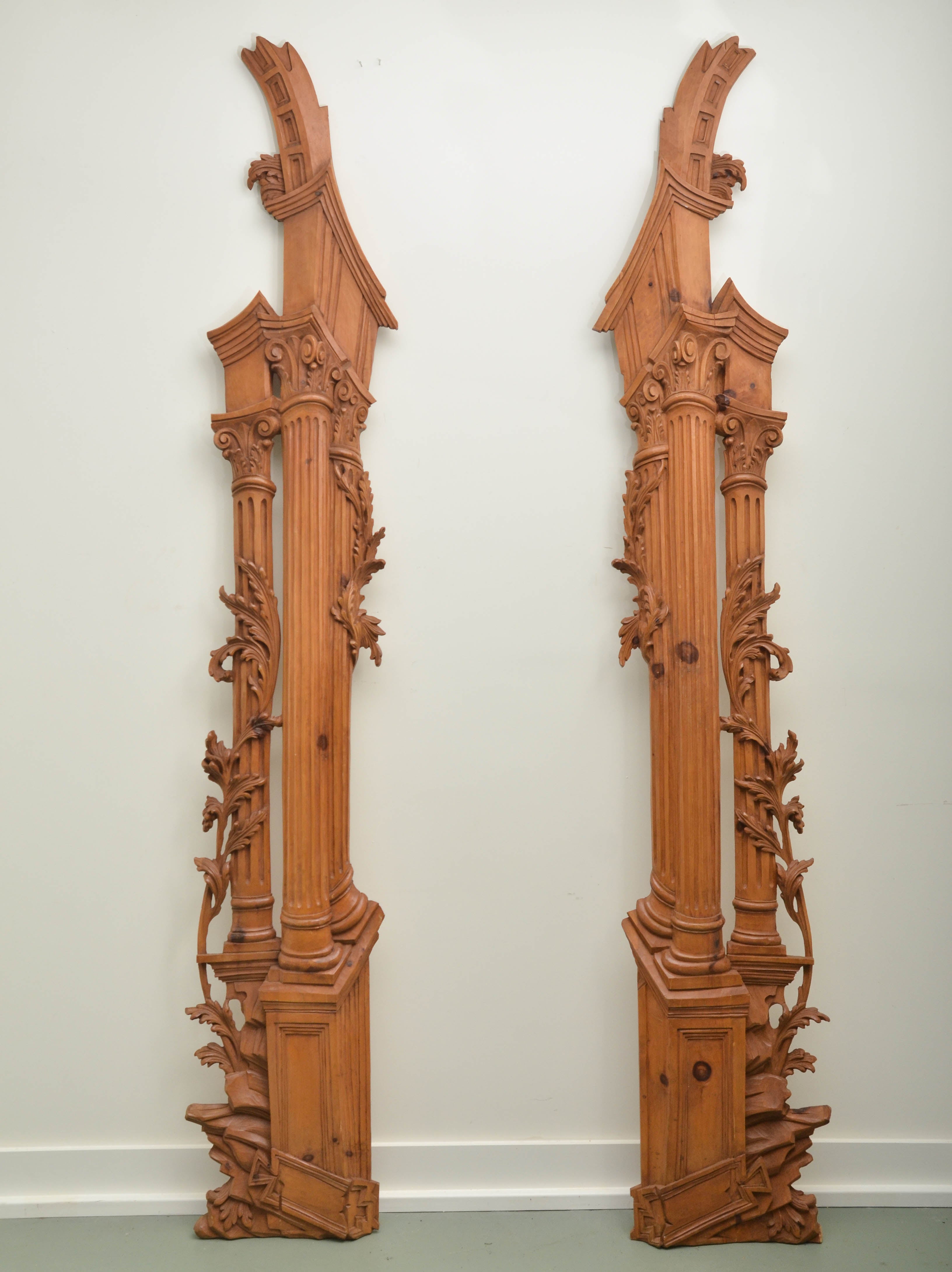 Italian Carved Olivewood Door Surrounds