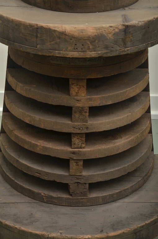 Industrial Wood Mold Console Table