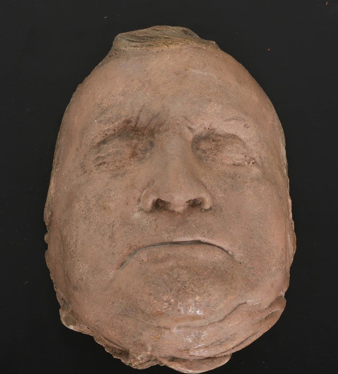 19th Century Daniel Webster Death Mask For Sale 1