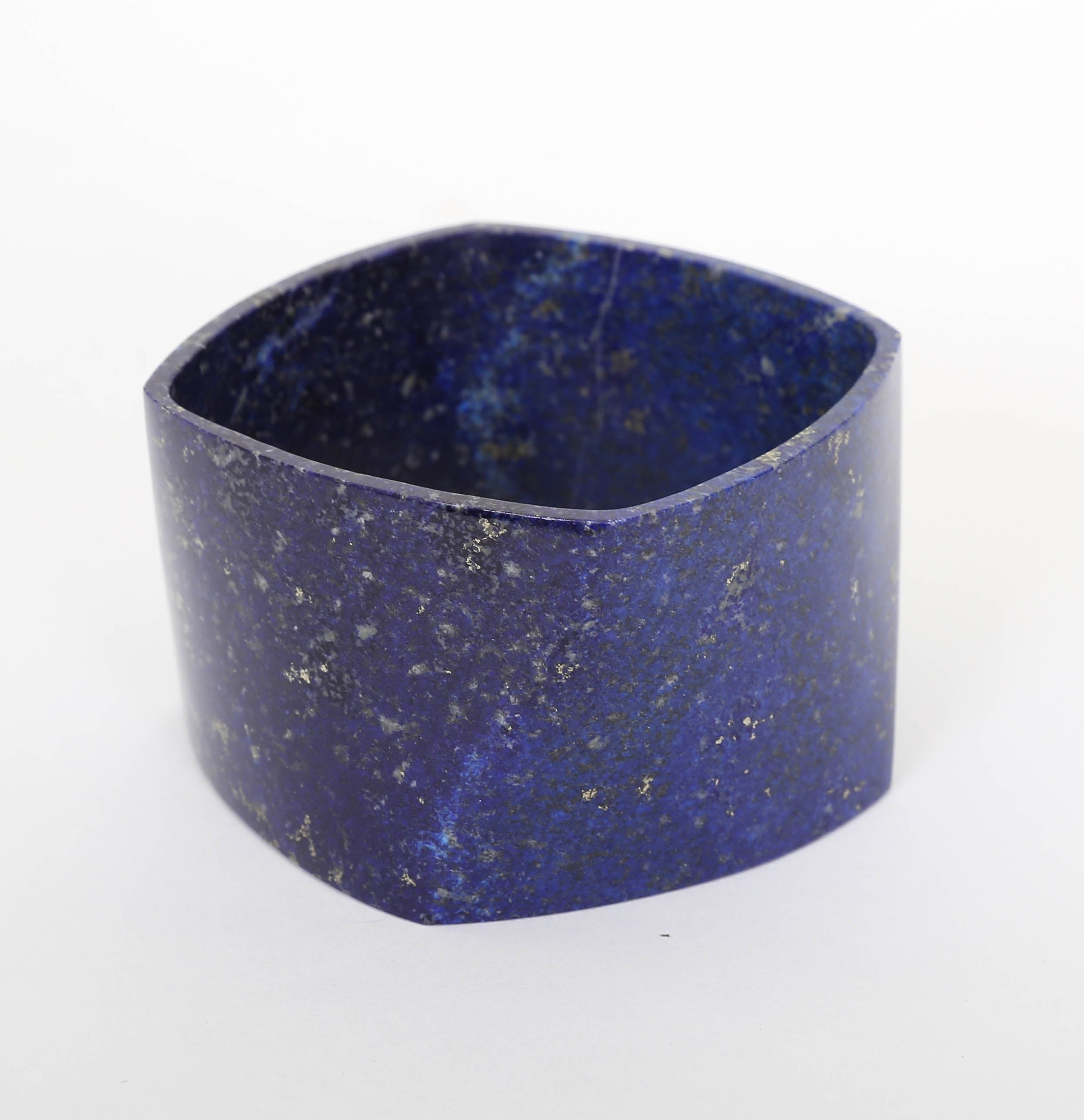Frank Gehry for Tiffany & Co. Lapis Torque Bracelet In Excellent Condition In Southampton, NY