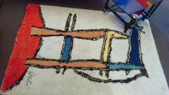 Danish Modern Abstract Rug/Wall Tapestry by Ege Axminster's Art Line Collection