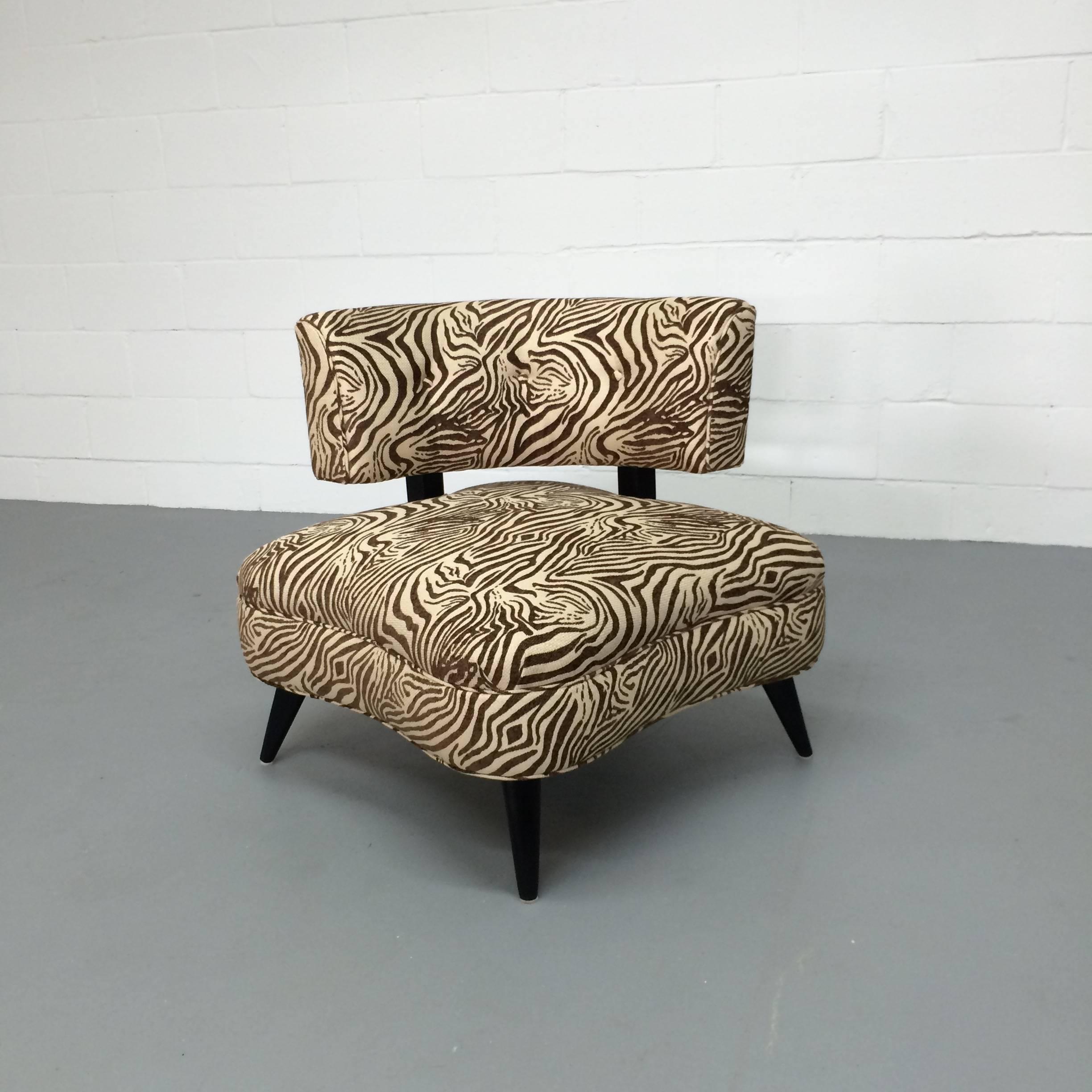 zebra print chairs for sale