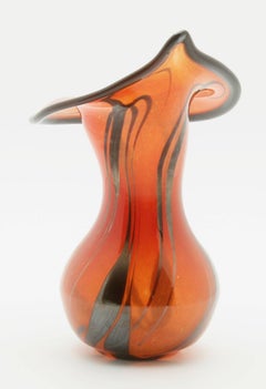 Fabulous Murano Art Glass "Jack-in-the-Pulpit" Vase