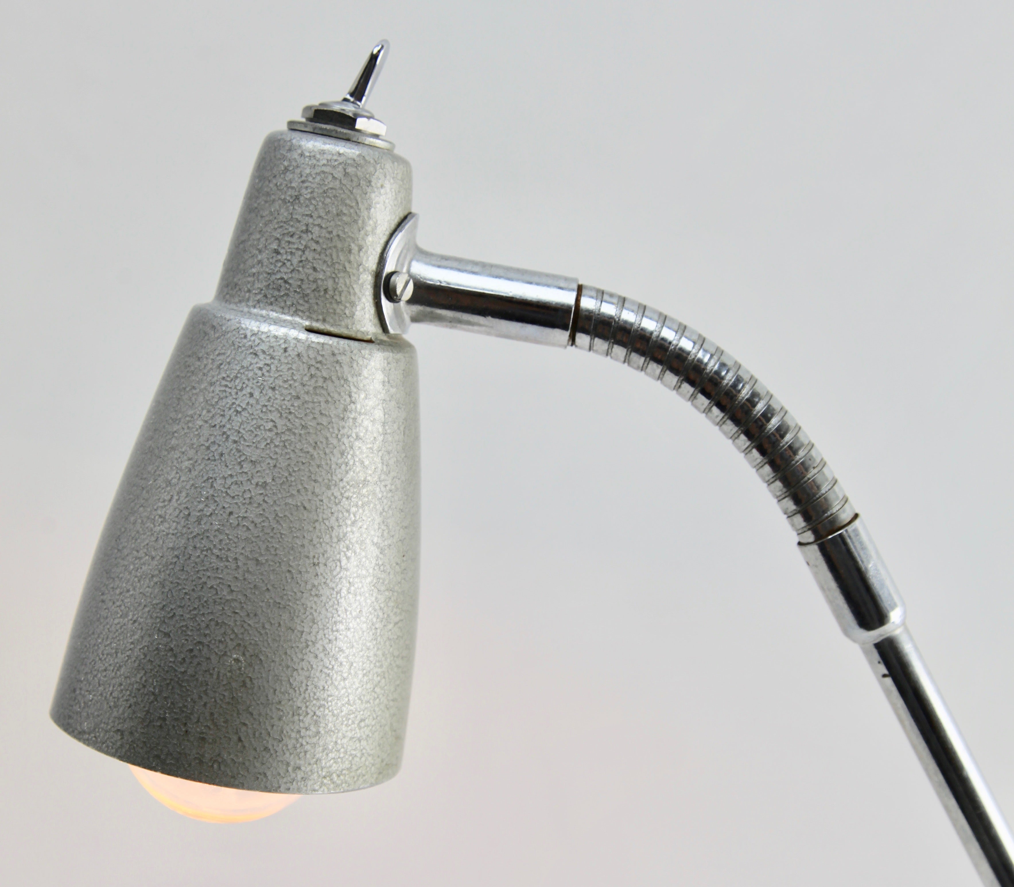 silver anglepoise lamp
