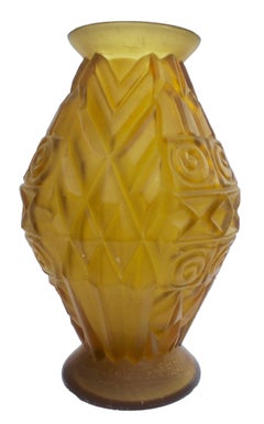 Vase Scailmont Art Déco Conçu par Henri Heemskerk Signé:: vers 1925
