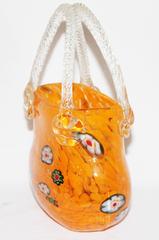 Unique Millefiori Murano "Vase" Handbag, circa 1960