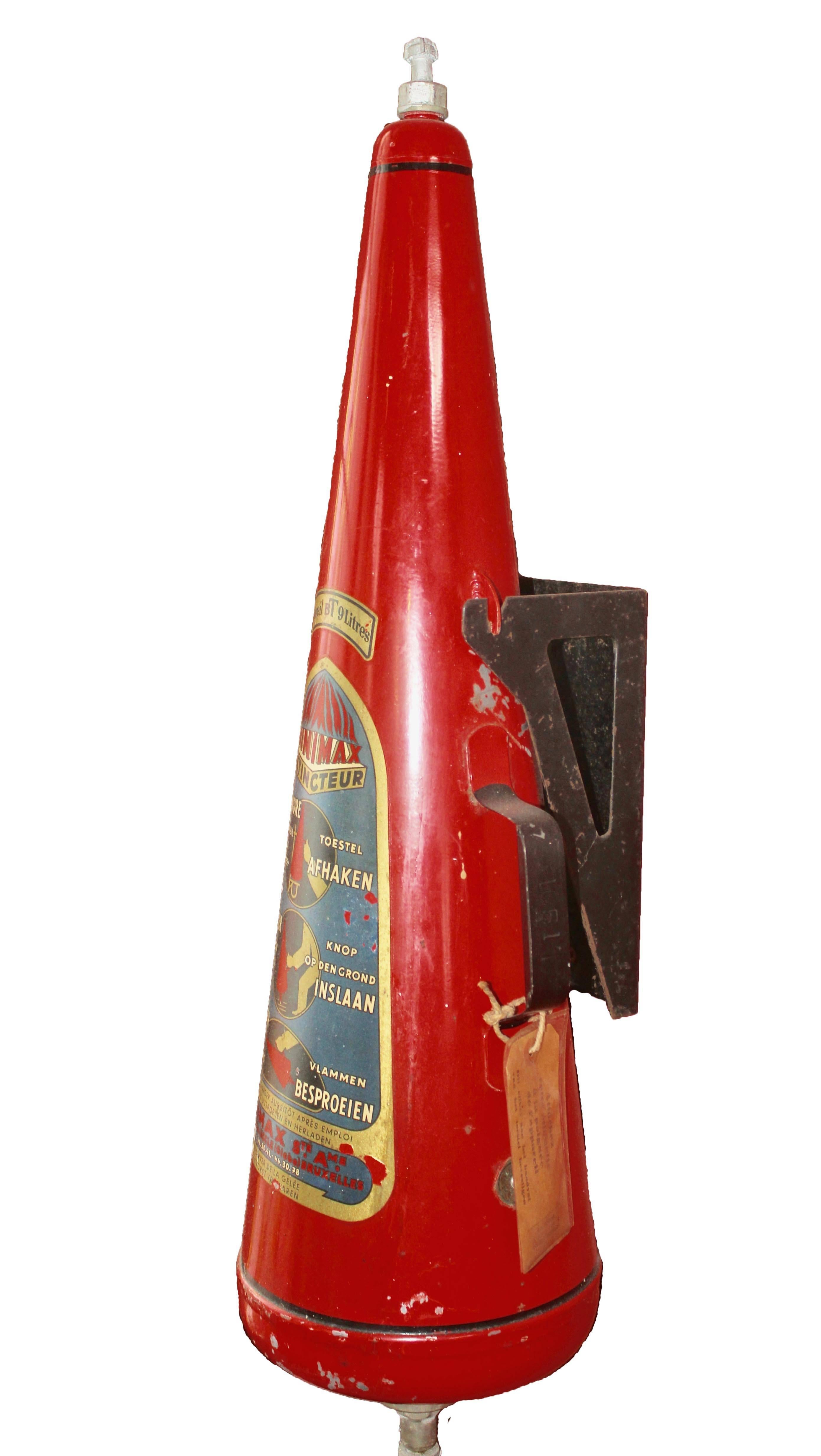 vintage minimax fire extinguisher