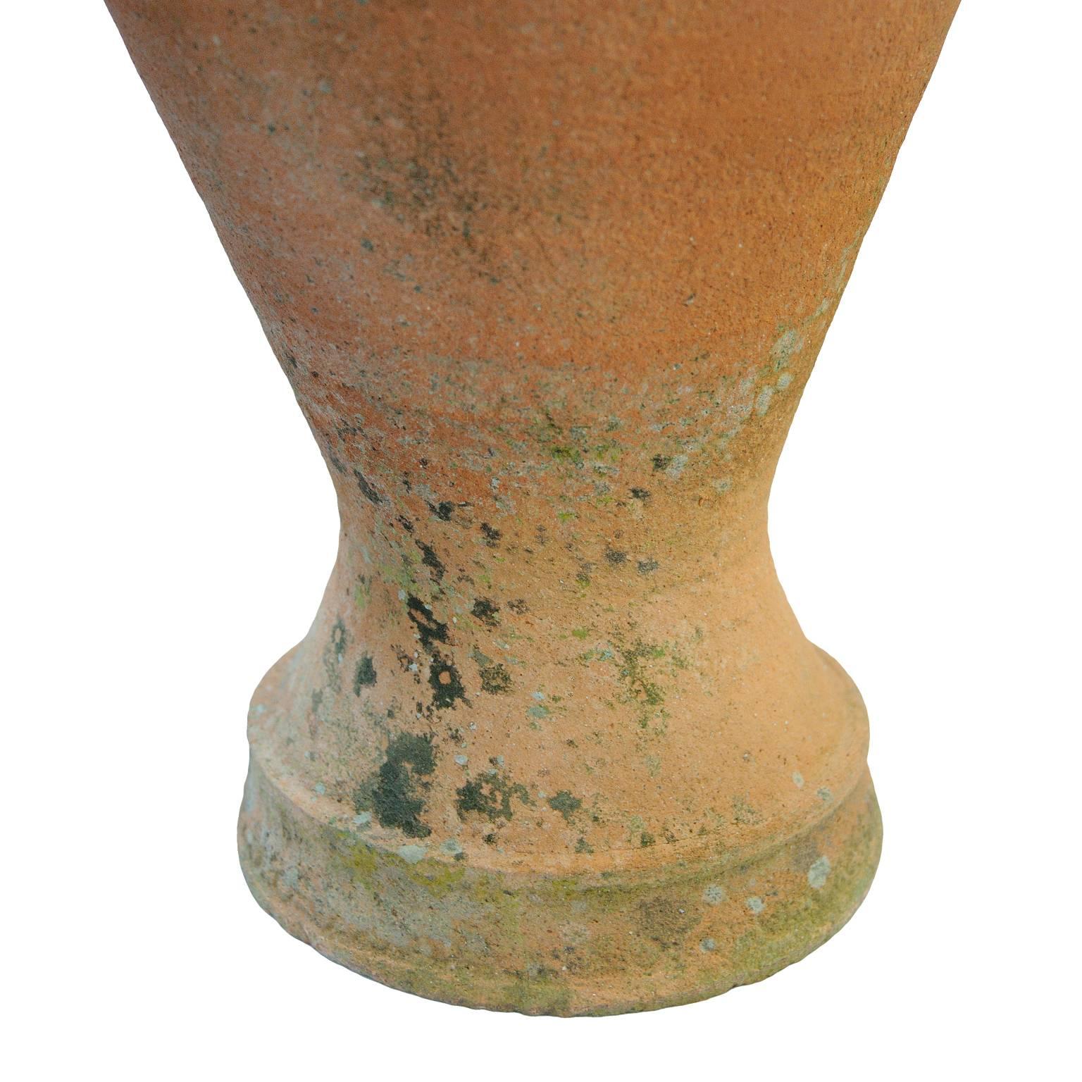 Italian Large Late 19th Century Greco/Roman Style Terracotta Olive Jar, circa 1880 For Sale