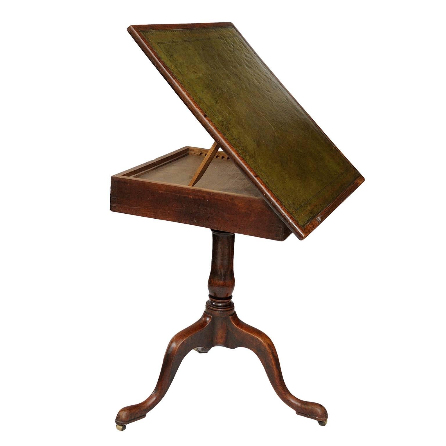 English George III Chippendale Style Reading/Architects Table, circa 1780 For Sale