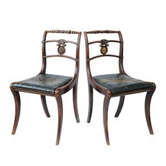 English Regency Side Chairs, circa 1810 2