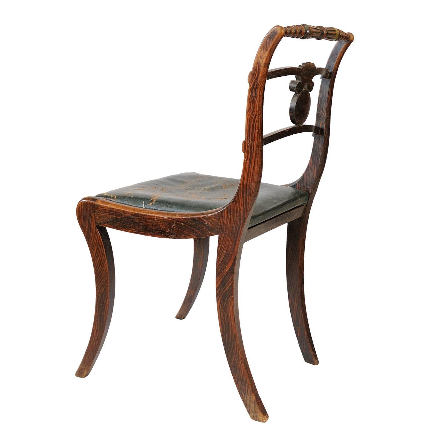 English Regency Side Chairs, circa 1810 In Good Condition For Sale In Tetbury, Gloucestershire