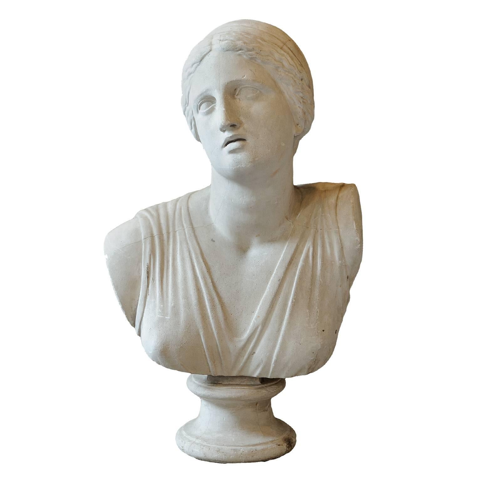 Lifesize Plaster Cast of the Greek Mythological Character Niobe, circa 1840 For Sale